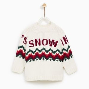 NWT Zara Toddler Sweater